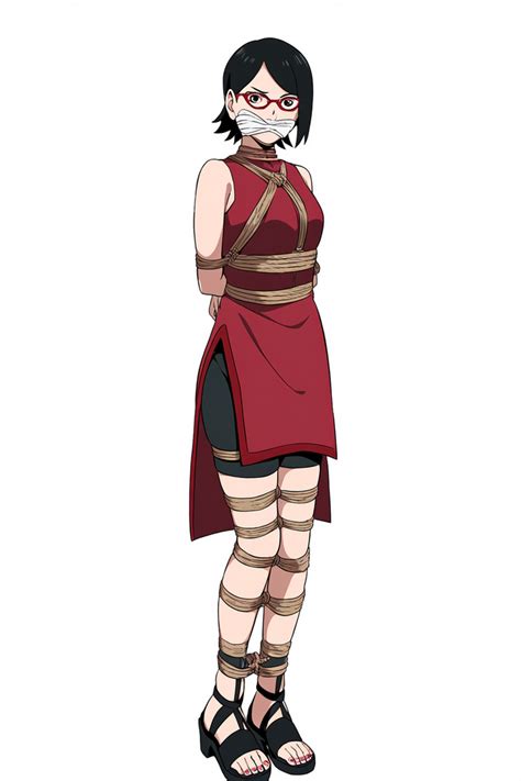 Sarada and kunoichi friend captured .
